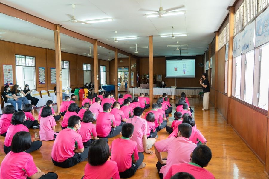 The “Circular Economy Thinkers Year 2” at Wat Obthom School, Ang Thong Province