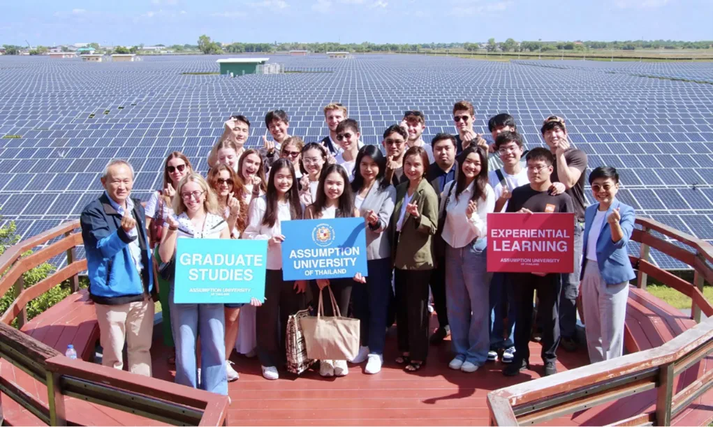 “BCPG” ต้อนรับคณะนักศึกษาจากมหาวิทยาลัยอัสสัมชัญ ศึกษาดูงานพลังงานสะอาดและนวัตกรรมเพื่อความยั่งยืน