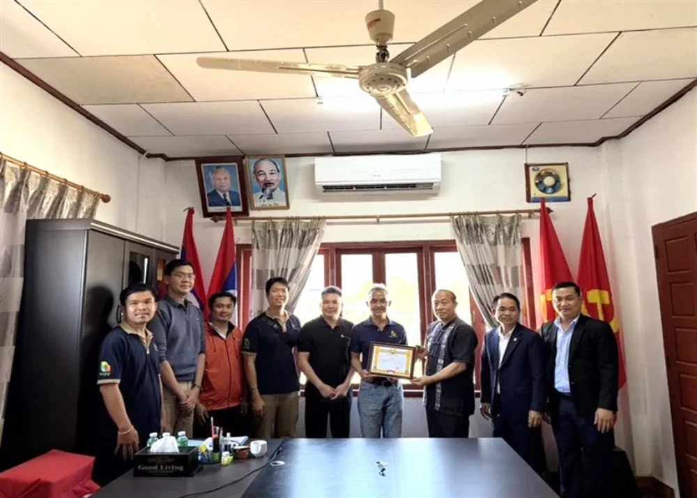 BCPG Receives Recognition for Advancing Sustainable Community Development in Tha Thom, Lao PDR